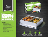 Stainless Steel Double Buffet Warmer