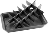 3-Piece Non-Stick Brownie Pan with Divider - Small