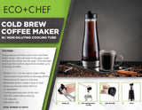 Cold Brew Coffee Maker with Non-Diluting Cooling Tube