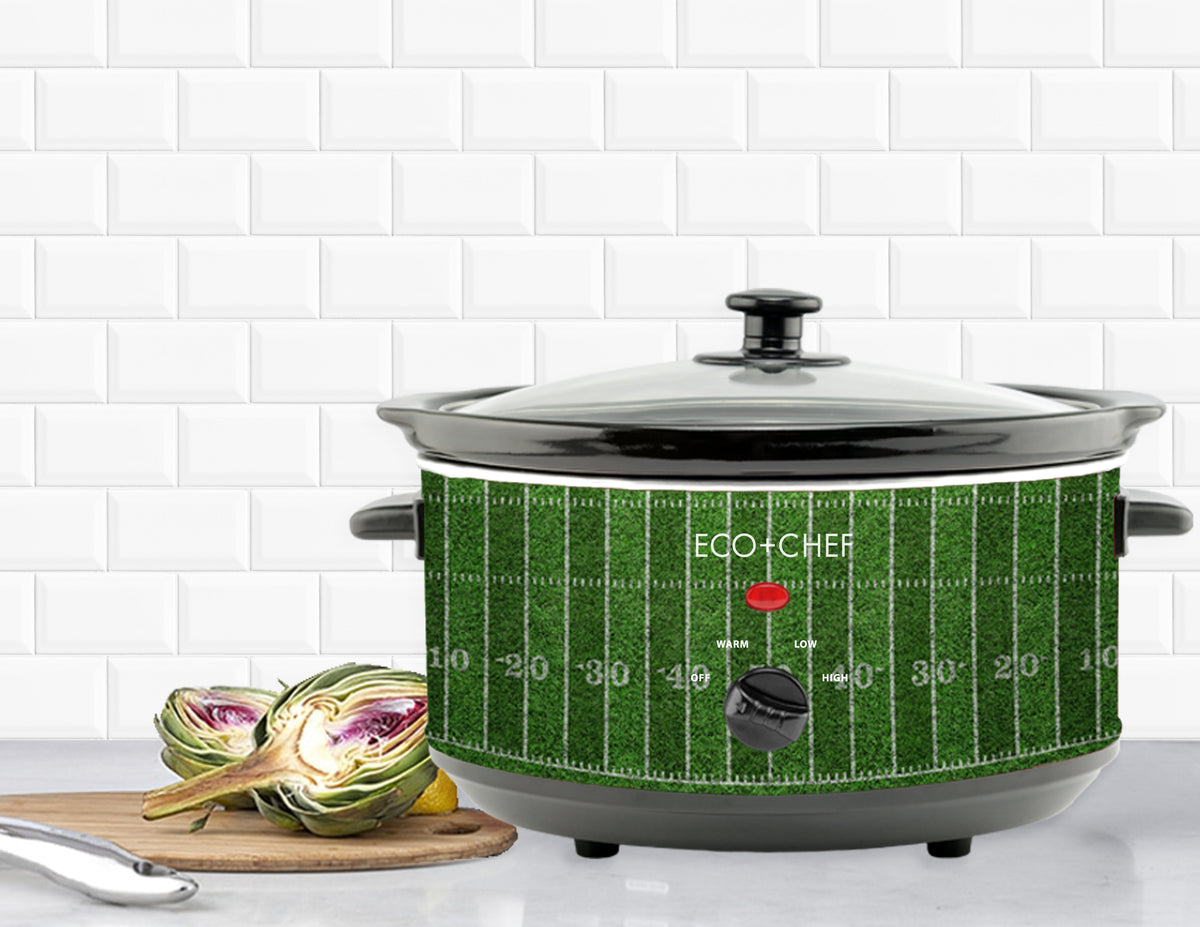 4 Quart Football Slow Cooker – Eco + Chef Kitchen