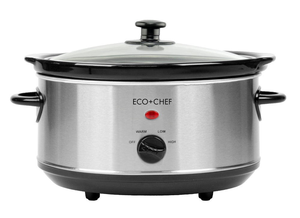 Programmable Cook & Carry Slow Cooker, Stainless Steel, 4 Qts