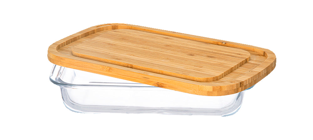  Retro Shaw Expandable Bamboo Food Container Lid