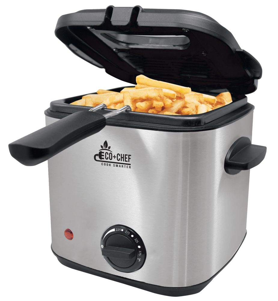 1.5L Stainless Steel Deep Fryer – Eco + Chef Kitchen