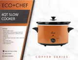 Copper Series 4 Quart Slow Cooker